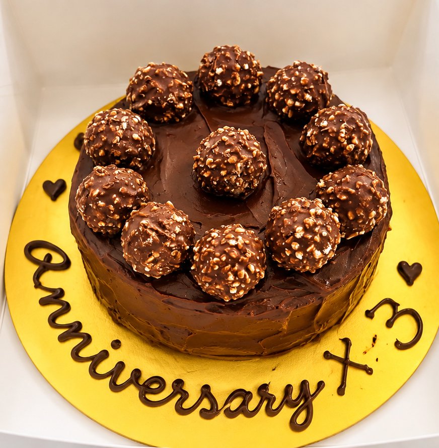 Anniversary Chocolate Hazelnut Cake